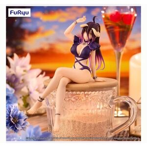 FuRyu Overlord Albedo Swimsuit Figure Trio-Try-iT Purple Bikini Anime Prize